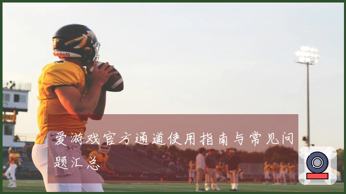 爱游戏官方通道使用指南与常见问题汇总